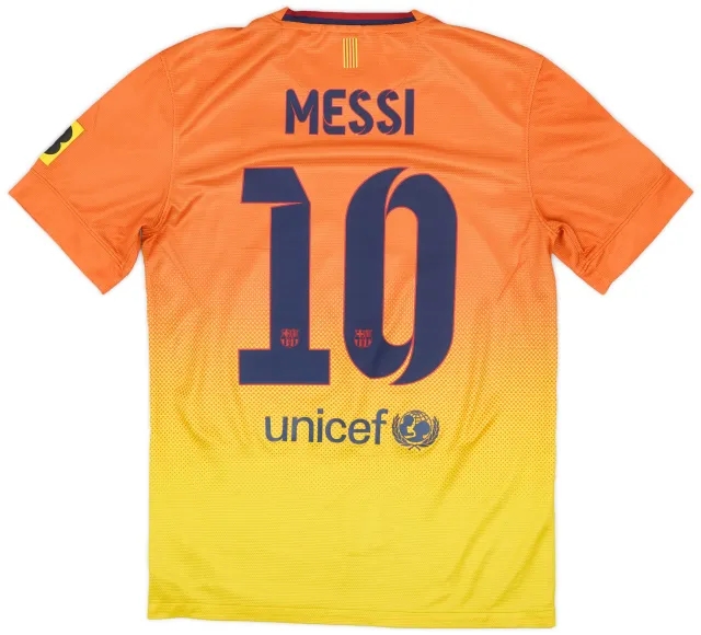 Nike 2012-13 Barcelona Away Shirt Messi #10 - 7/10 - (S)