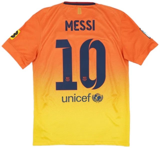Nike 2012-13 Barcelona Away Shirt Messi #10 - 8/10 - (S)