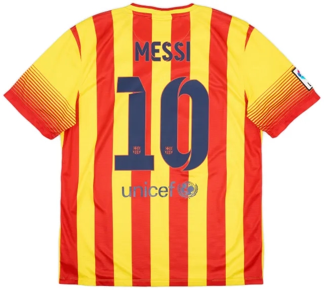 Nike 2013-15 Barcelona Away Shirt - 8/10 - (M.Boys)
