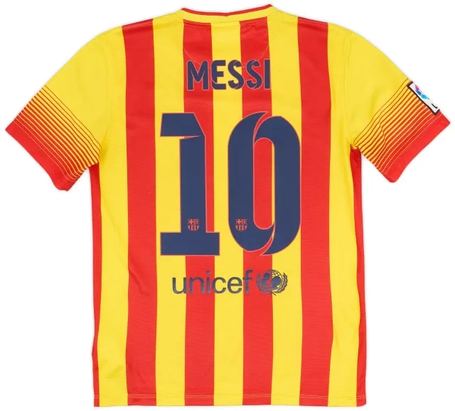 Nike 2013-15 Barcelona Away Shirt Messi #10 - 9/10 - (S)