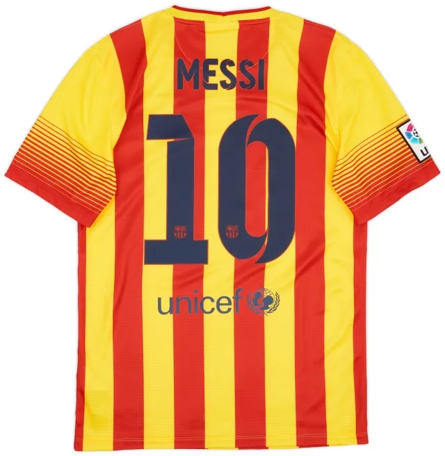 Nike 2013-15 Barcelona Away Shirt Messi #10 - 8/10 - (S)