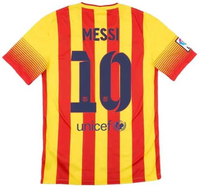 Nike 2013-15 Barcelona Away Shirt Messi #10 - 9/10 - (S)
