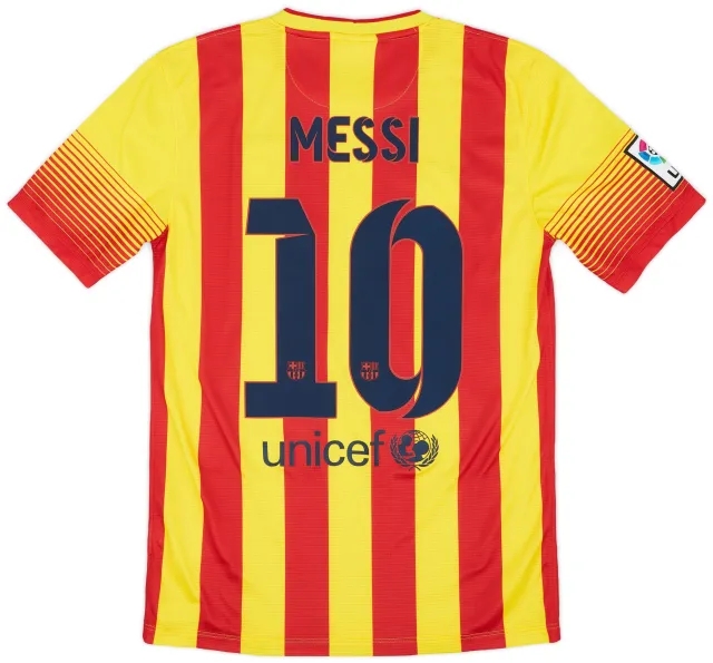 Nike 2013-15 Barcelona Away Shirt Messi #10 - 9/10 - (S)