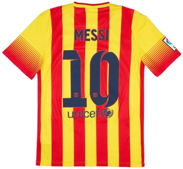 Nike 2013-15 Barcelona Away Shirt Messi #10 - 9/10 - (S)