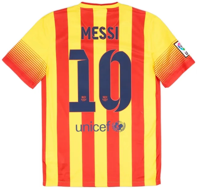 Nike 2013-15 Barcelona Away Shirt Messi #10 - 10/10 - (S)