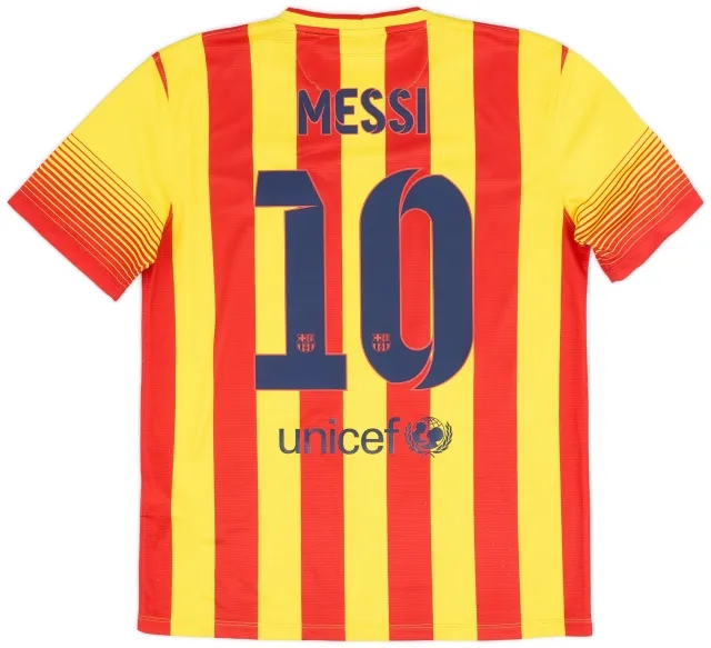 Nike 2013-15 Barcelona Away Shirt Messi #10 - 9/10 - (M)
