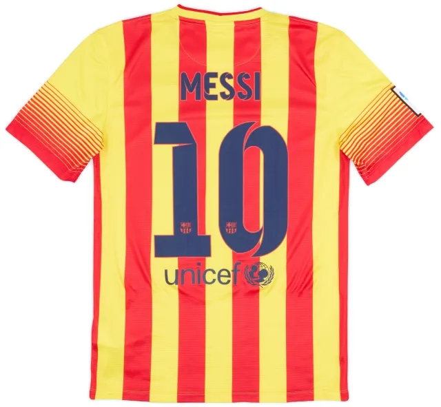Nike 2013-15 Barcelona Away Shirt Messi #10 - 9/10 - (S)