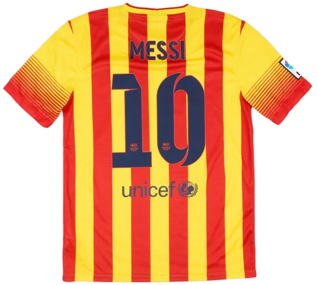 Nike 2013-15 Barcelona Away Shirt - 5/10 - (L)
