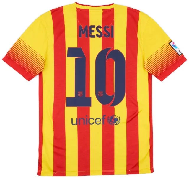 Nike 2013-15 Barcelona Away Shirt Messi #10 - 7/10 - (S)
