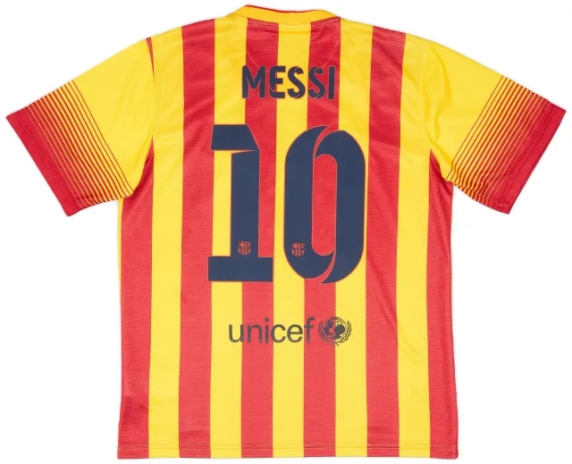 Nike 2013-15 Barcelona Away Shirt Messi #10 - 7/10 - (M)