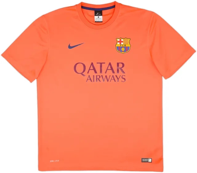 Nike 2014-15 Barcelona Away Shirt Messi #10 - 9/10 - (XL)