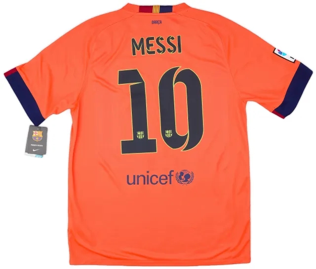 Nike 2014-15 Barcelona Away Shirt Messi #10 (L)