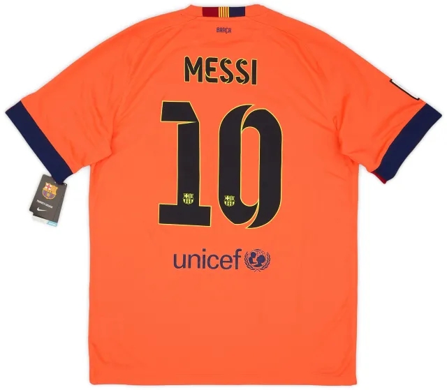 Nike 2014-15 Barcelona Away Shirt Messi #10 (L)