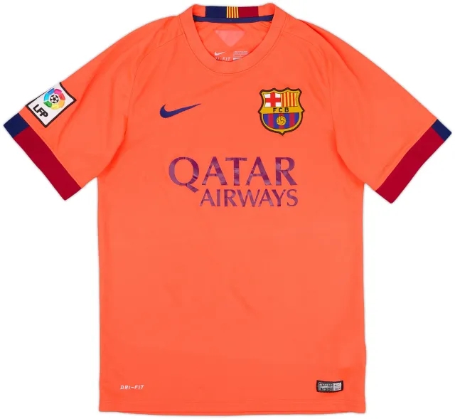Nike 2014-15 Barcelona Away Shirt - 5/10 - (L)