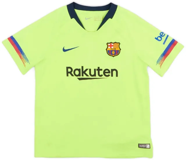 Nike 2018-19 Barcelona Away Shirt - 6/10 - (S.Boys)