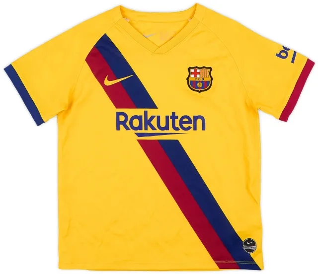Nike 2019-20 Barcelona Away Shirt - 10/10 - (5-6 Years)