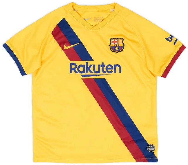 Nike 2019-20 Barcelona Away Shirt - 9/10 - (XL.Boys)