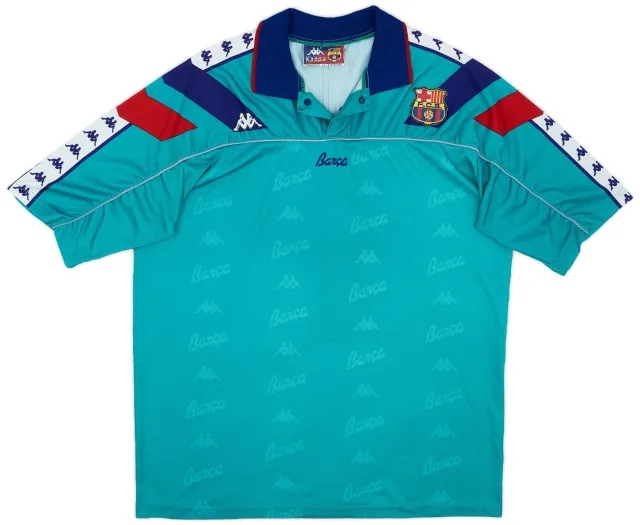 Kappa 1992-95 Barcelona Away Shirt - 7/10 - (L)