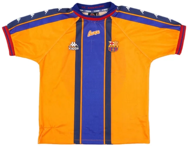 Kappa 1997-98 Barcelona Away Shirt - 7/10 - (S)