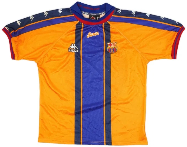 Kappa 1997-98 Barcelona Away Shirt - 8/10 - (S)
