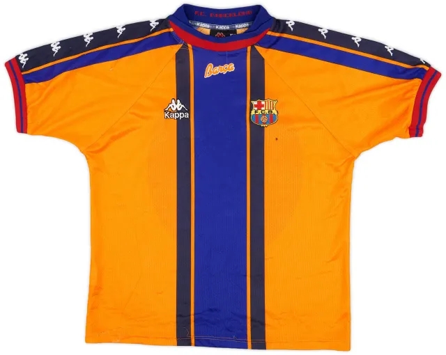 Kappa 1997-98 Barcelona Away Shirt - 6/10 - (S)