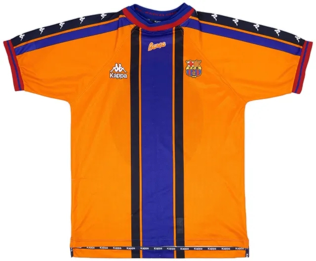 Kappa 1997-98 Barcelona Away Shirt - 8/10 - (XL)