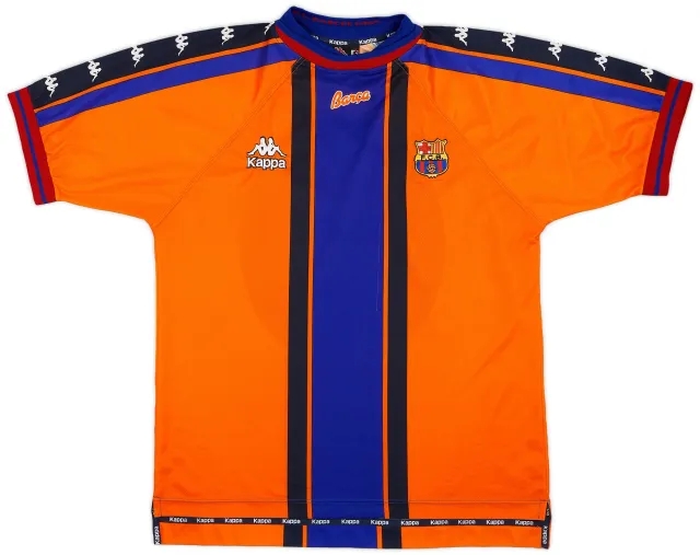 Kappa 1997-98 Barcelona Away Shirt - 6/10 - (L)