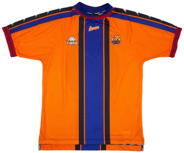 Kappa 1997-98 Barcelona Away Shirt - 7/10 - (XL)