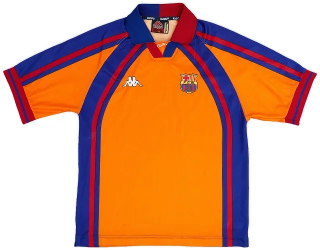 Kappa 1997-98 Barcelona European Away Shirt - 7/10 - (S)