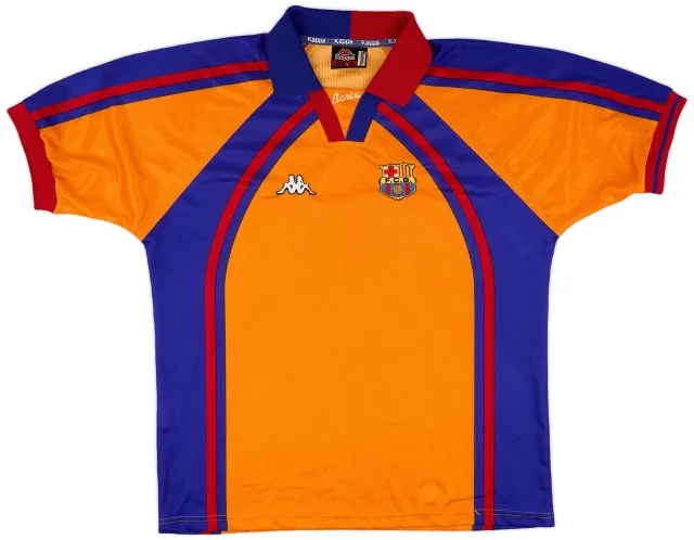 Kappa 1997-98 Barcelona European Away Shirt - 7/10 - (XL)