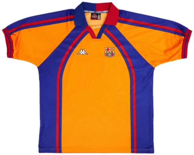 Kappa 1997-98 Barcelona European Away Shirt - 8/10 - (XL)