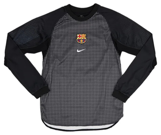 Nike 2000-01 Barcelona GK Shirt - 9/10 - (XL.Boys)