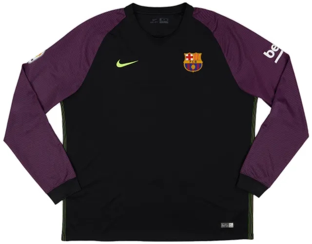 Nike 2016-17 Barcelona GK Shirt - 8/10 - (XXL)