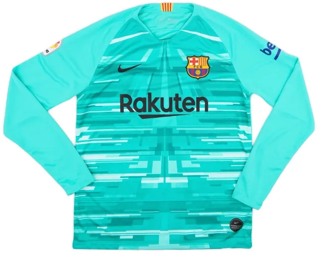 Nike 2019-20 Barcelona GK Home Shirt - 10/10 - (M)