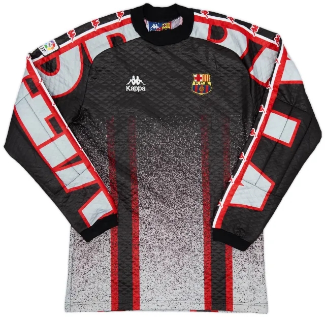 Kappa 1996-97 Barcelona GK Shirt #1 - 9/10 - (M)