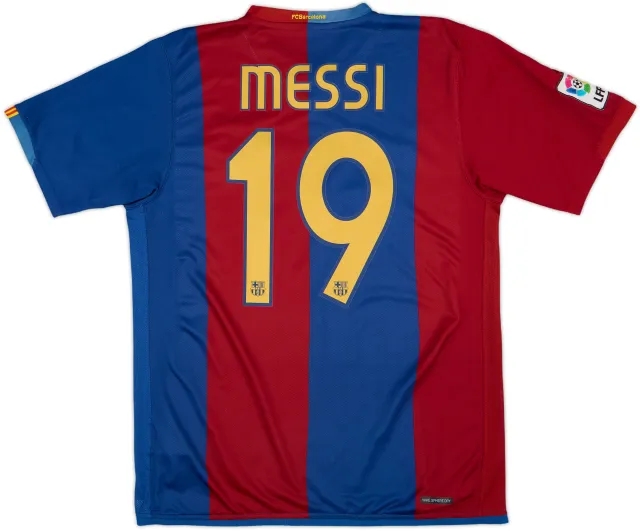 Nike 2006-07 Barcelona Basic Home Shirt - 6/10 - (L)