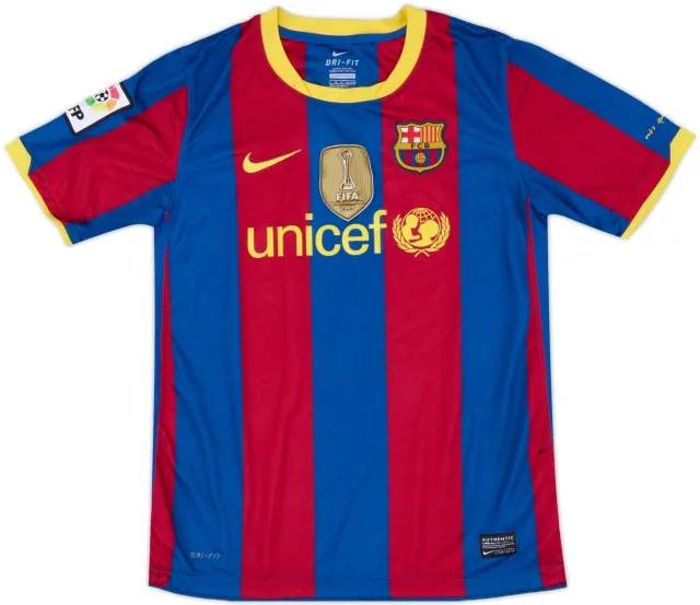 Nike 2010-11 Barcelona Home Shirt Messi #10 - 8/10 - (S)
