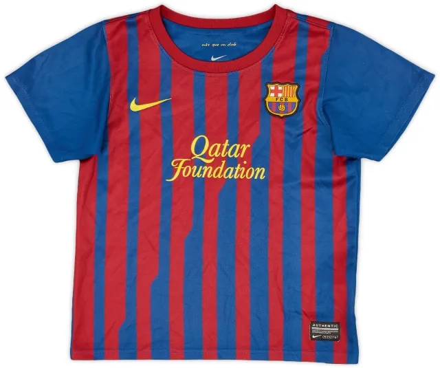 Nike 2011-12 Barcelona Home Shirt Messi #10 - 8/10 - (XL)