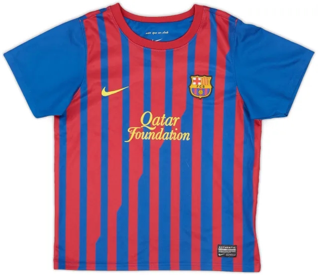 Nike 2011-12 Barcelona Home Shirt - 10/10 - (S.Boys)