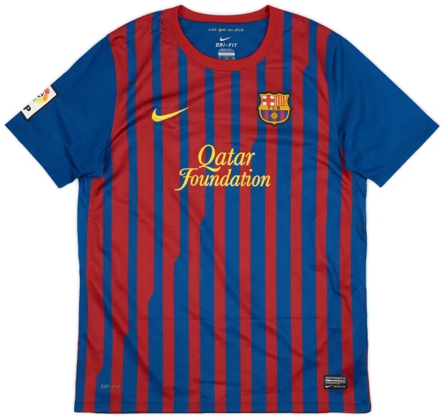 Nike 2011-12 Barcelona Home Shirt - 9/10 - (XL.Boys)