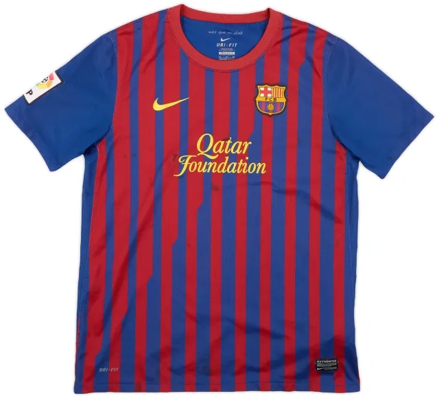 Nike 2011-12 Barcelona Home Shirt Messi #10 - 8/10 - (L)