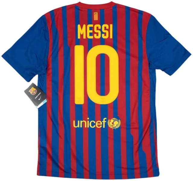 Nike 2011-12 Barcelona Home Shirt Messi #10 - 5/10 - (S)