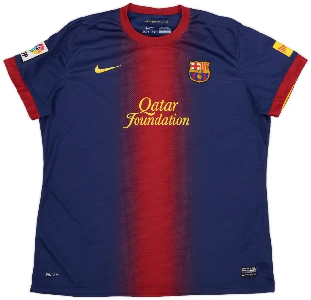 Nike 2012-13 Barcelona Home Shirt - 9/10 - (XL.Boys)
