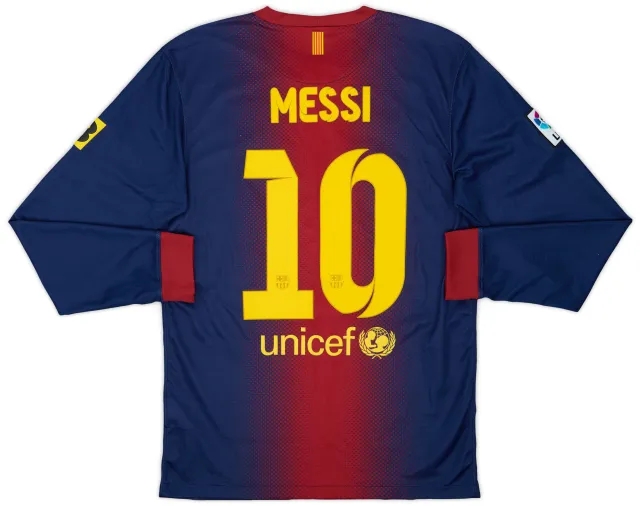 Nike 2012-13 Barcelona Home Shirt Messi #10 - 8/10 - (S)