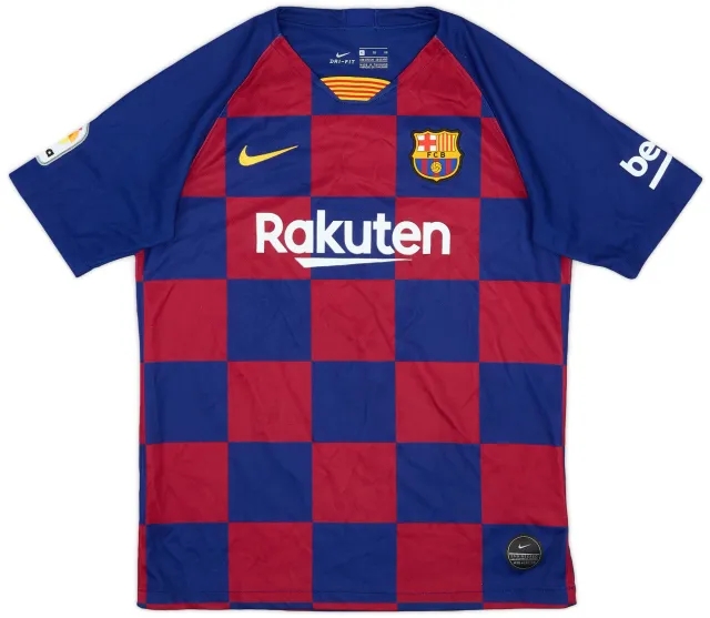 Nike 2019-20 Barcelona Home Shirt - 7/10 - (XL.Boys)