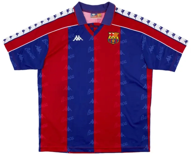 Kappa 1992-95 Barcelona Home Shirt - 8/10 - (L)