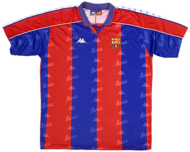 Kappa 1992-95 Barcelona Home Shirt - 8/10 - (XL)