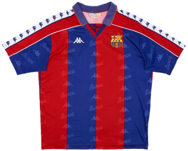 Kappa 1992-95 Barcelona Home Shirt - 6/10 - (M)