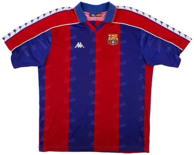 Kappa 1992-95 Barcelona Home Shirt - 8/10 - (XL)