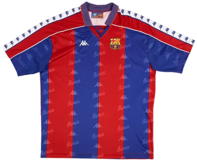 Kappa 1992-95 Barcelona Home Shirt - 8/10 - (XL)